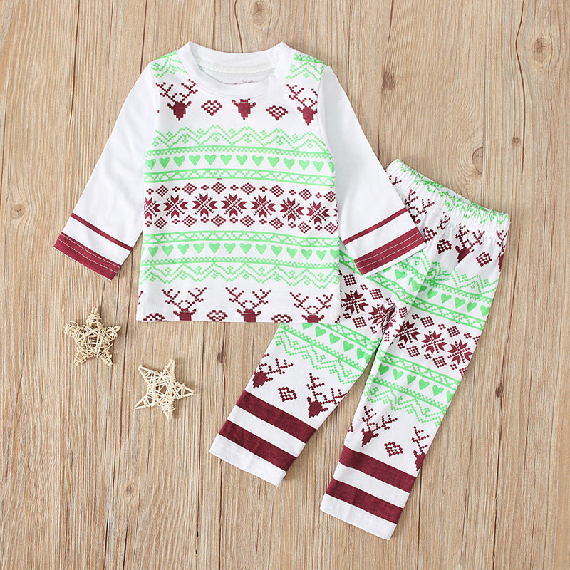 Baby Girl Christmas Elk Ins 2 Pcs Sets