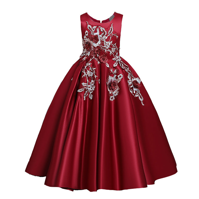 Kid Girl Princess High-end Birthday Party Dresses