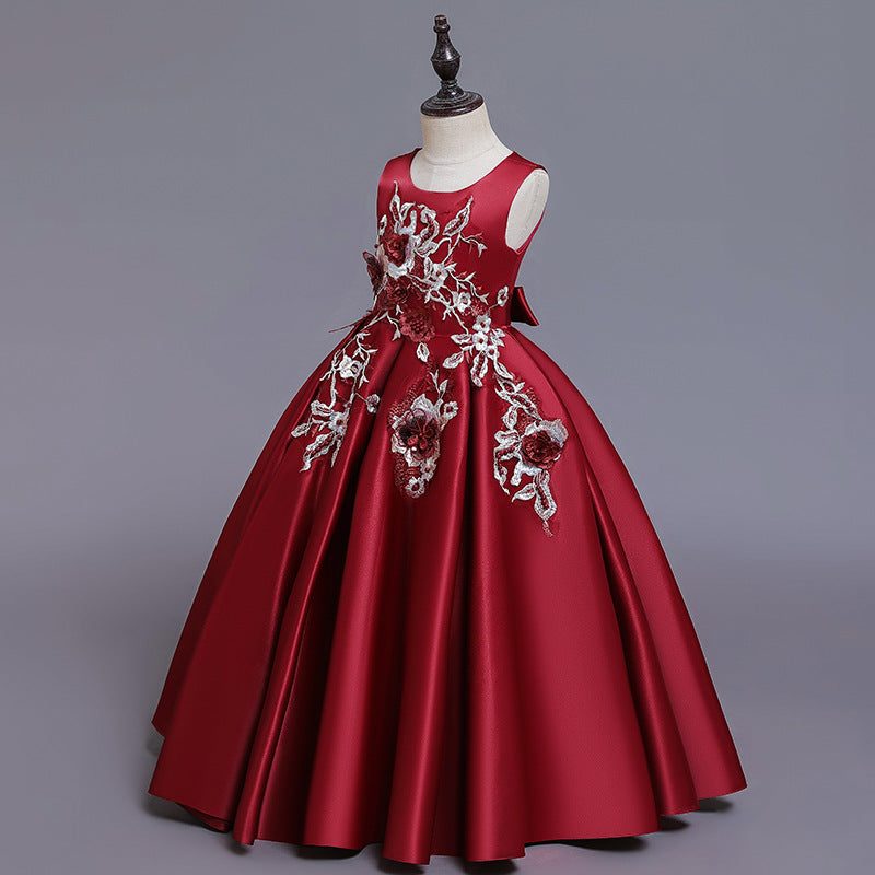 Kid Girl Princess High-end Birthday Party Dresses