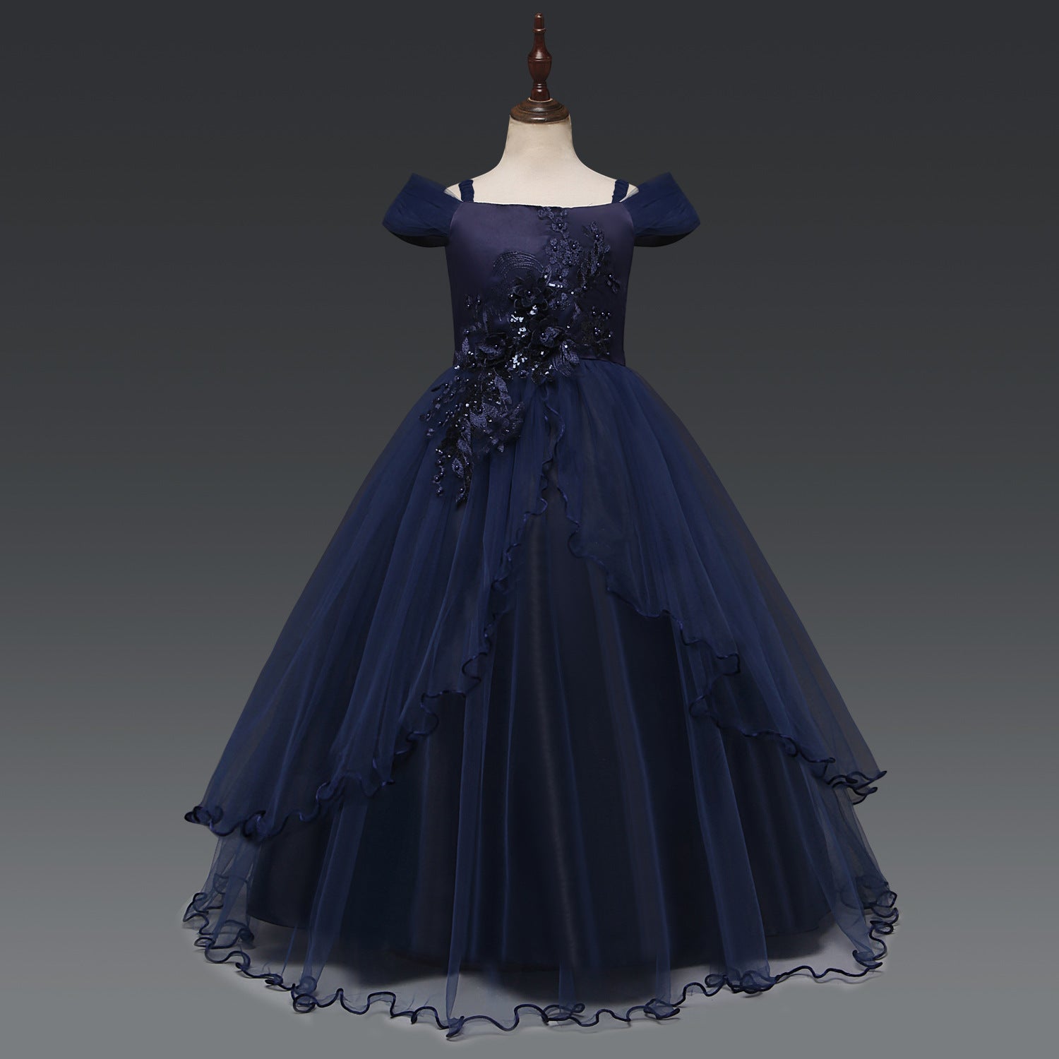 Kid Baby Girl Full Princess Strap Party Dresses