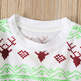 Baby Girl Christmas Elk Ins 2 Pcs Sets