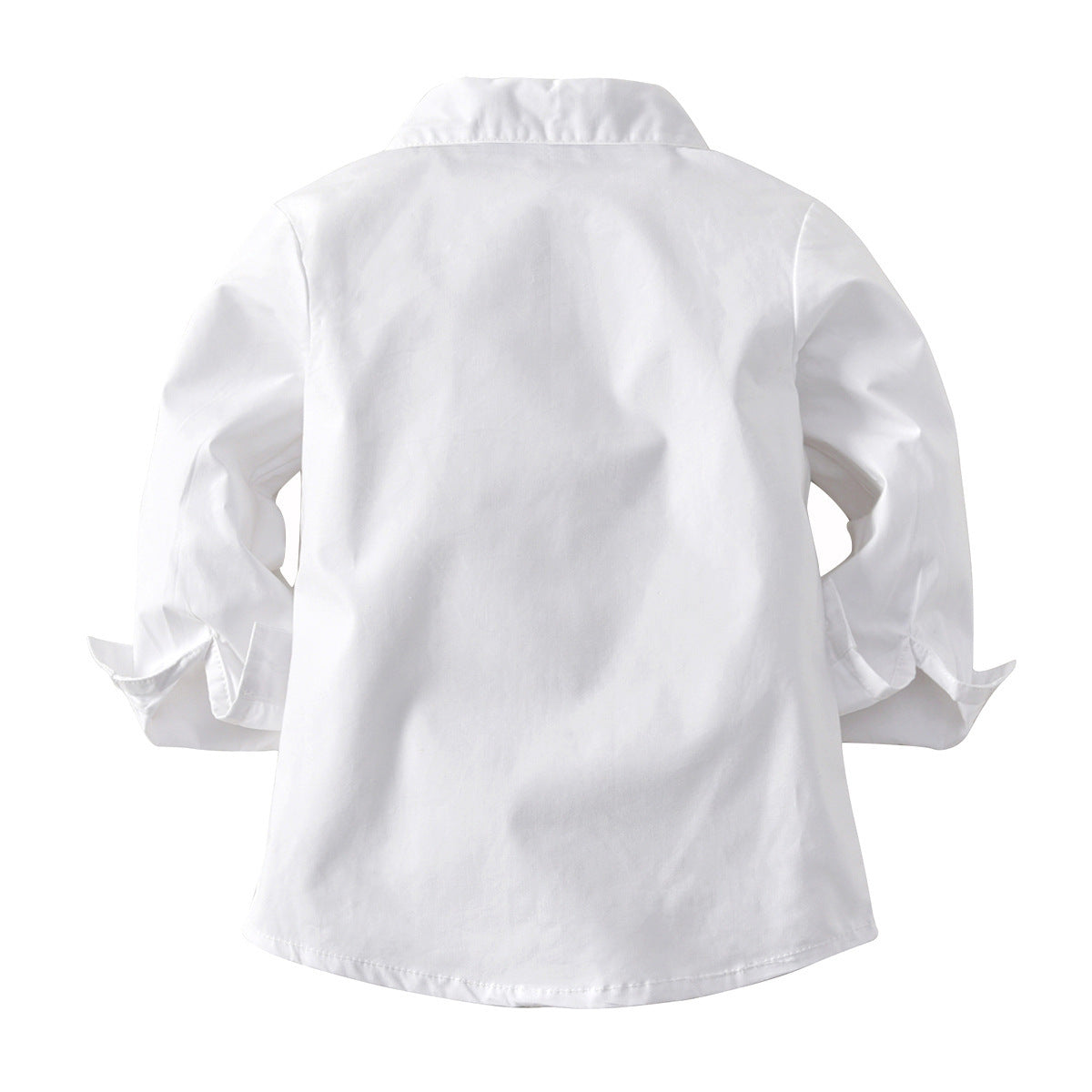 White Woven Baby Boy Formal Gentleman 3 Pcs Set Suits