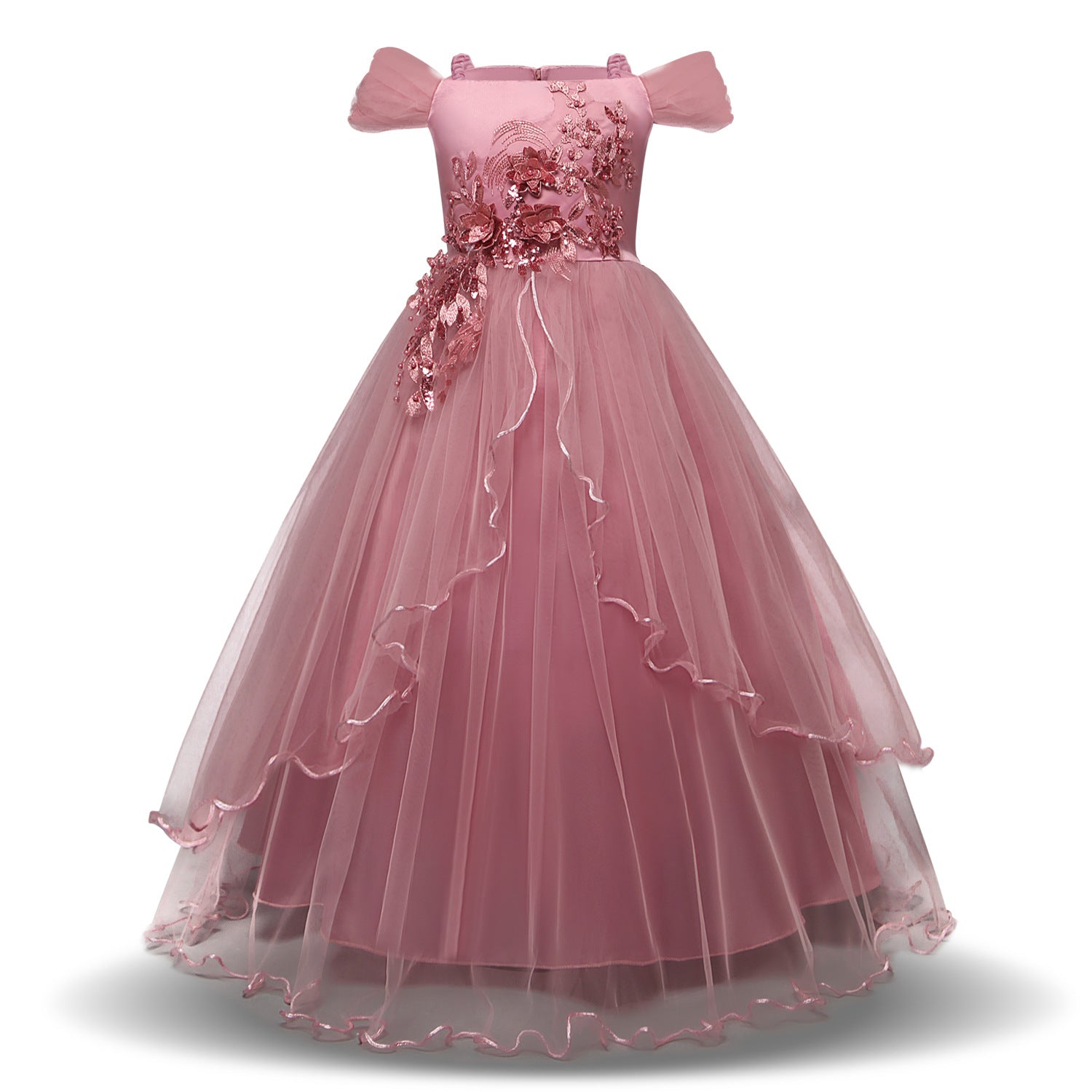 Kid Baby Girl Full Princess Strap Party Dresses