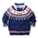 Kid Baby Boy Ins  Polar Bear Christmas Sweater