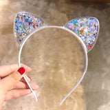 Kid Girl Super Cute Cat Ears Headband Crown Hairpin Headwears