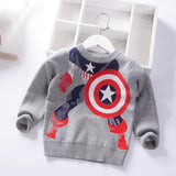 Kid Baby Boys Pullover Cartoon Sweater