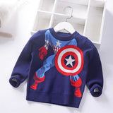 Kid Baby Boys Pullover Cartoon Sweater