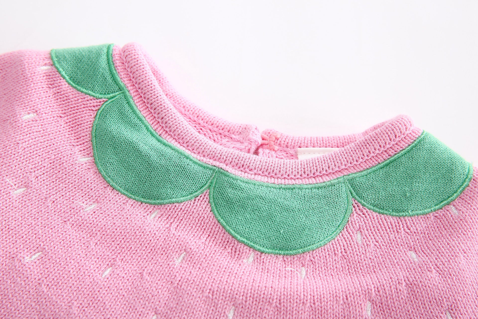Kid Baby Girl  Strawberry Shawl Ins Sweater