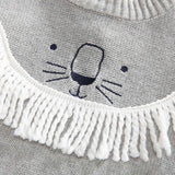 Kid Baby Girl Cartoon Lion Pullover Sweater