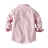 Striped Long Sleeved 2 Pcs Baby Boy Set Formal Suits