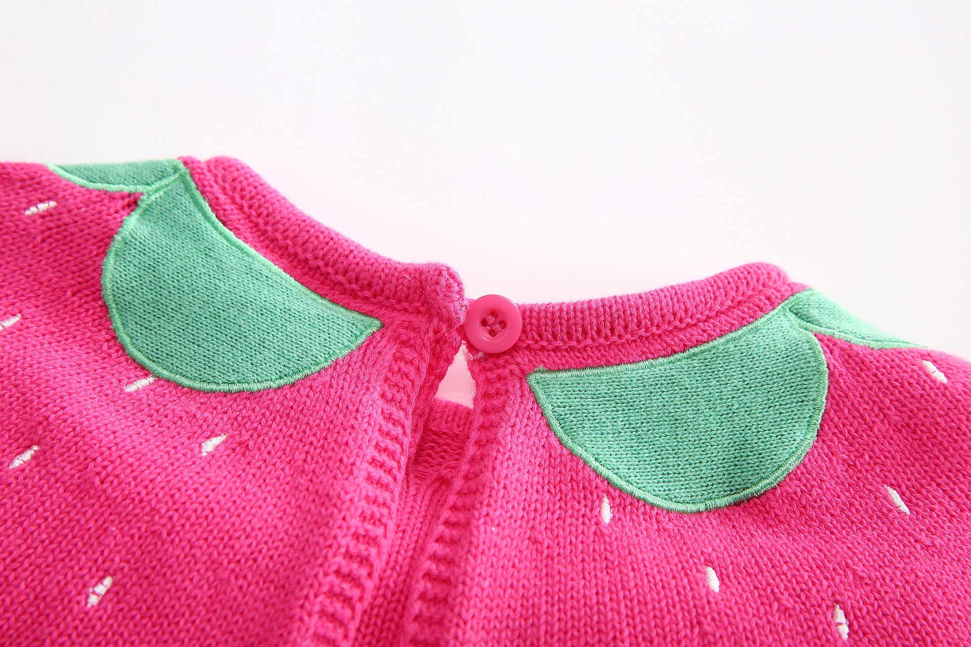 Kid Baby Girl  Strawberry Shawl Ins Sweater