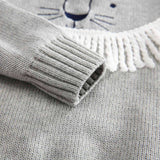 Kid Baby Girl Cartoon Lion Pullover Sweater