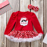 Baby Girl Christmas Long-sleeved Dress 0-2 Years