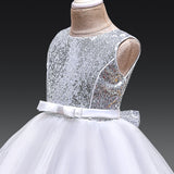 Kid Girl Princess Model Catwalk Cello Play Tuxedos Party Dresses