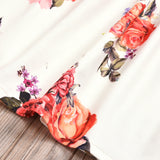 Kid Baby Girls Long Sleeve Ins Flower Dress