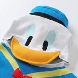 Kid Baby  Boys And Girls Three-dimensional Cartoon Duck Cotton Hooded Sweater