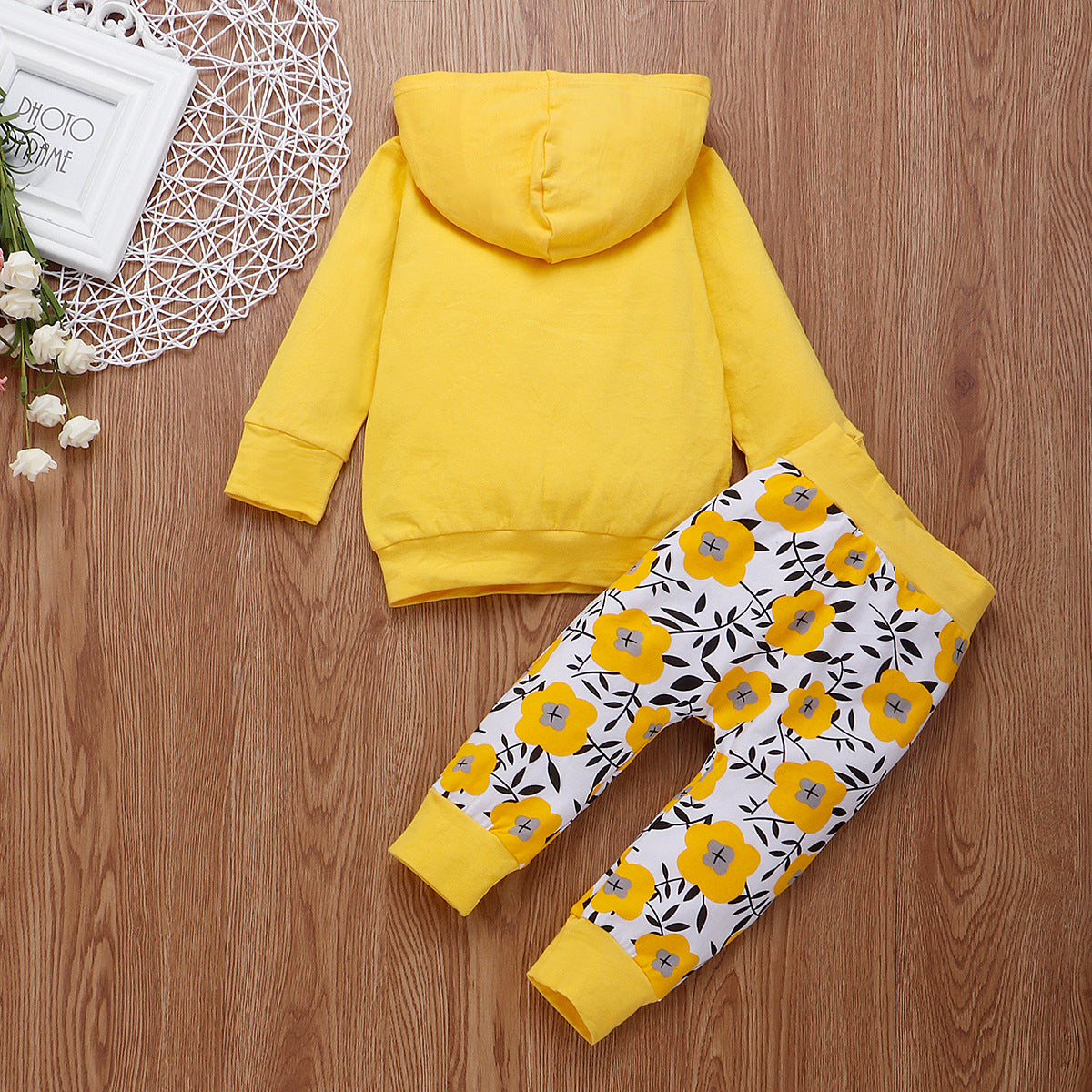 Baby Girl Spring Pure Cotton Long Sleeve 2 Pcs Set Outfits