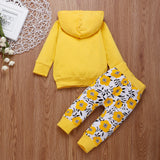 Baby Girl Spring Pure Cotton Long Sleeve 2 Pcs Set Outfits