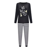 Family Matching Parent-child Christmas Printed Letter Pajamas