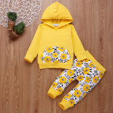 Baby Girl Spring Pure Cotton Long Sleeve 2 Pcs Set Outfits