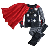 Kid Baby Boys Home Suit Autumn Avenger Modelling Pajamas