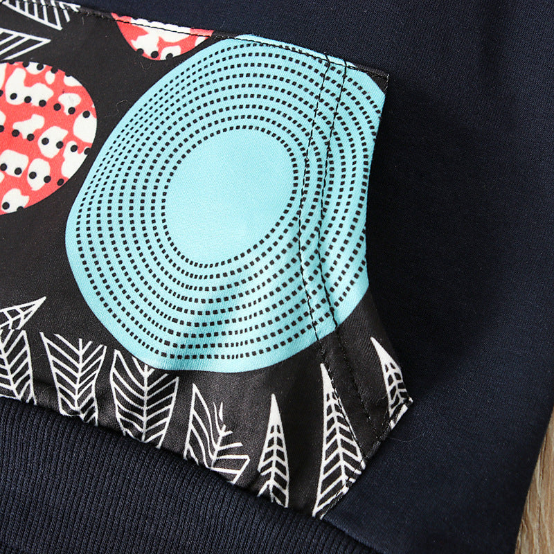 Kid Baby Girls Boho Style Dinosaur 2 Pcs Sets