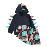 Kid Baby Girls Boho Style Dinosaur 2 Pcs Sets