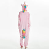 Family Matching Wool Tianma Autumn Winter Flannel Cartoon Animal Pajamas