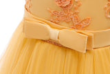 Kid Girl Princess Large Wedding Pompous Catwalk Dress