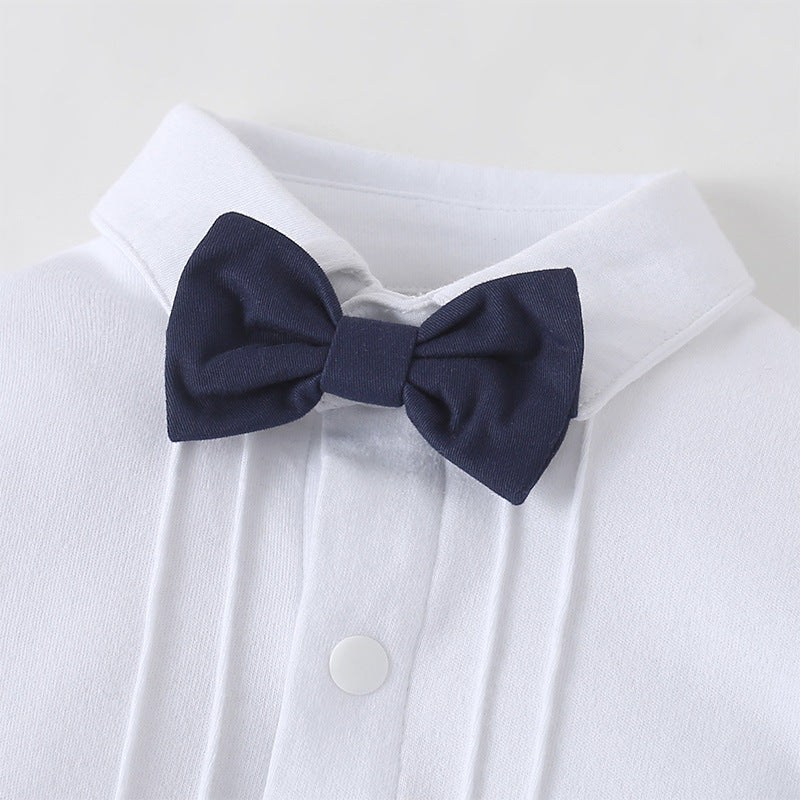 Baby Boys Gentlemen Long Sleeve Suit 2 Pcs Sets