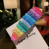 Kid Girl Korea Colorful Sequin Clip Adorable Hair Headwears