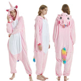 Family Matching Wool Tianma Autumn Winter Flannel Cartoon Animal Pajamas