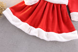 Kid Baby Girl Christmas Santa Claus Suits 2 Pcs Sets