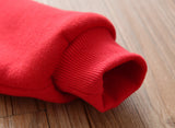 Kids Baby Girl Boy Winter Plush Warm Santa Sweater