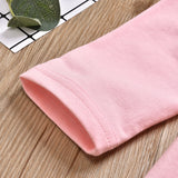 Toddler Girl Valentine's Day Love Long Sleeves 2 Pcs Set