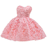 Kid Baby Girl Princess New Korean Version Flowers Dress