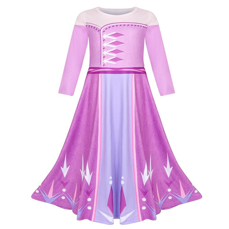 Kid Girl Princess Aisha Cartoon Dresses