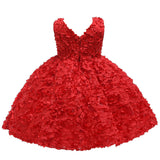 Kid Baby Girl Princess New Korean Version Flowers Dress