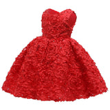 Kid Baby Girl Princess New Korean Version Flowers Dress