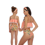Family Matching Parent-child Bikini Split Fashionable Swimsuit