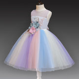 Kid Girl Evening Party Birthday Party Princess Wedding Dresses