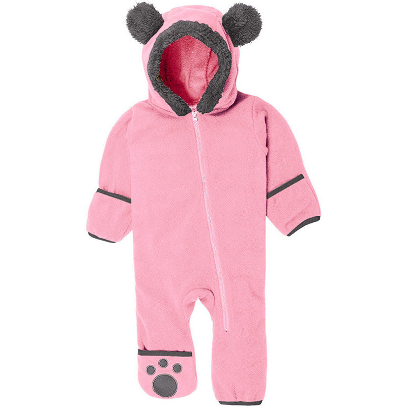 Baby Onesies Crawlers Harley Bears Long Sleeves Rompers
