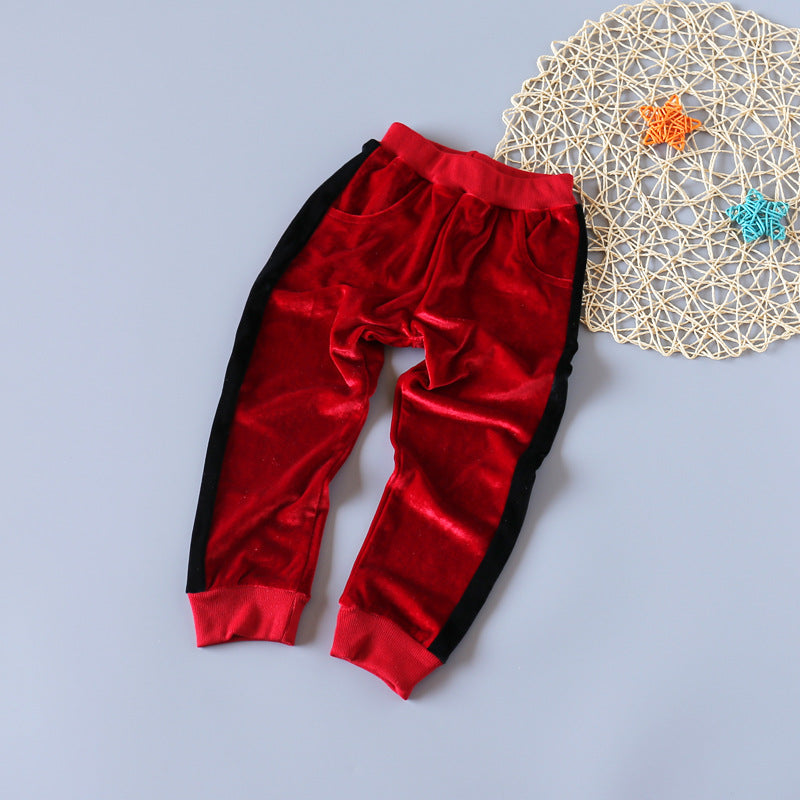 Kid Baby Girls Hooded Small Ears Long Sleeve Suit 2 Pcs Sets