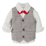 Gentleman Suit Baby Boy 2 Pcs Formal Set