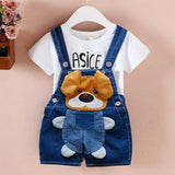 Baby Girl Shorts Summer Denim Jeans Overalls Pants