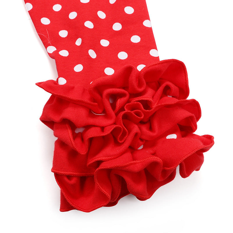 Baby Toddler Girl Valentine's Day Love Fashion Trend 2 Pcs Sets