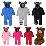 Baby Onesies Crawlers Harley Bears Long Sleeves Rompers