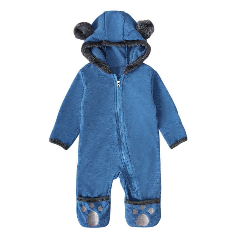 Baby Onesies Crawlers Harley Bears Long Sleeves Rompers