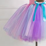 Kid Baby Girls Party Princess Flower Sequin Tutu Dress