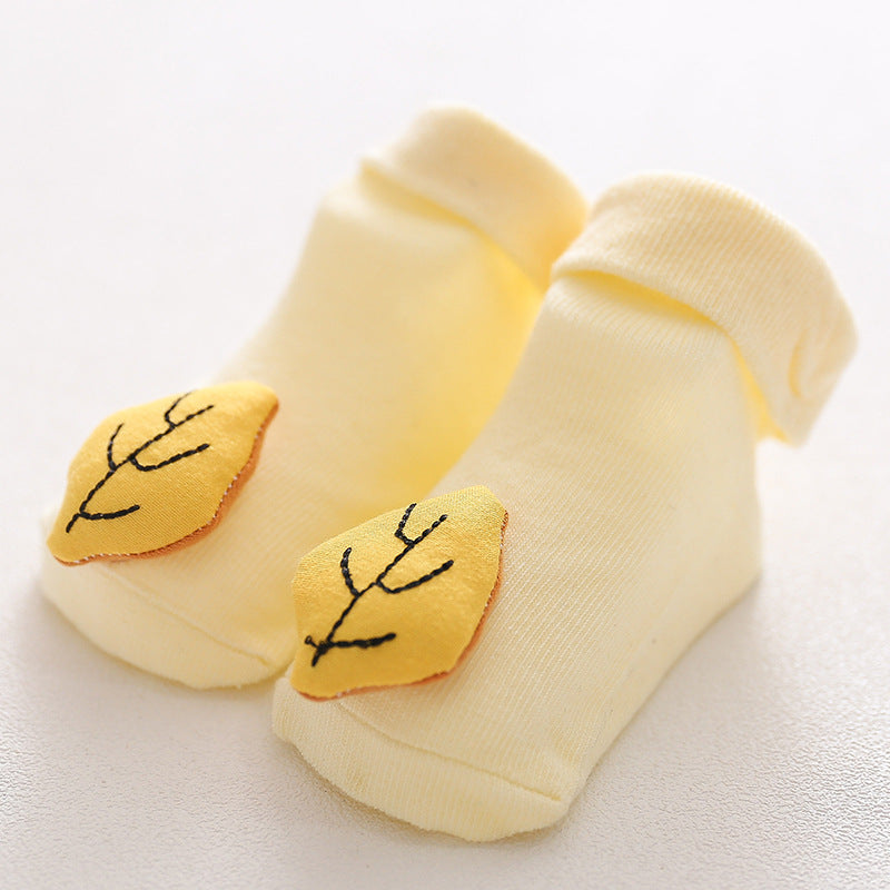 Newborn Baby Girl Boy Cotton Anti-Slip Floor Socks